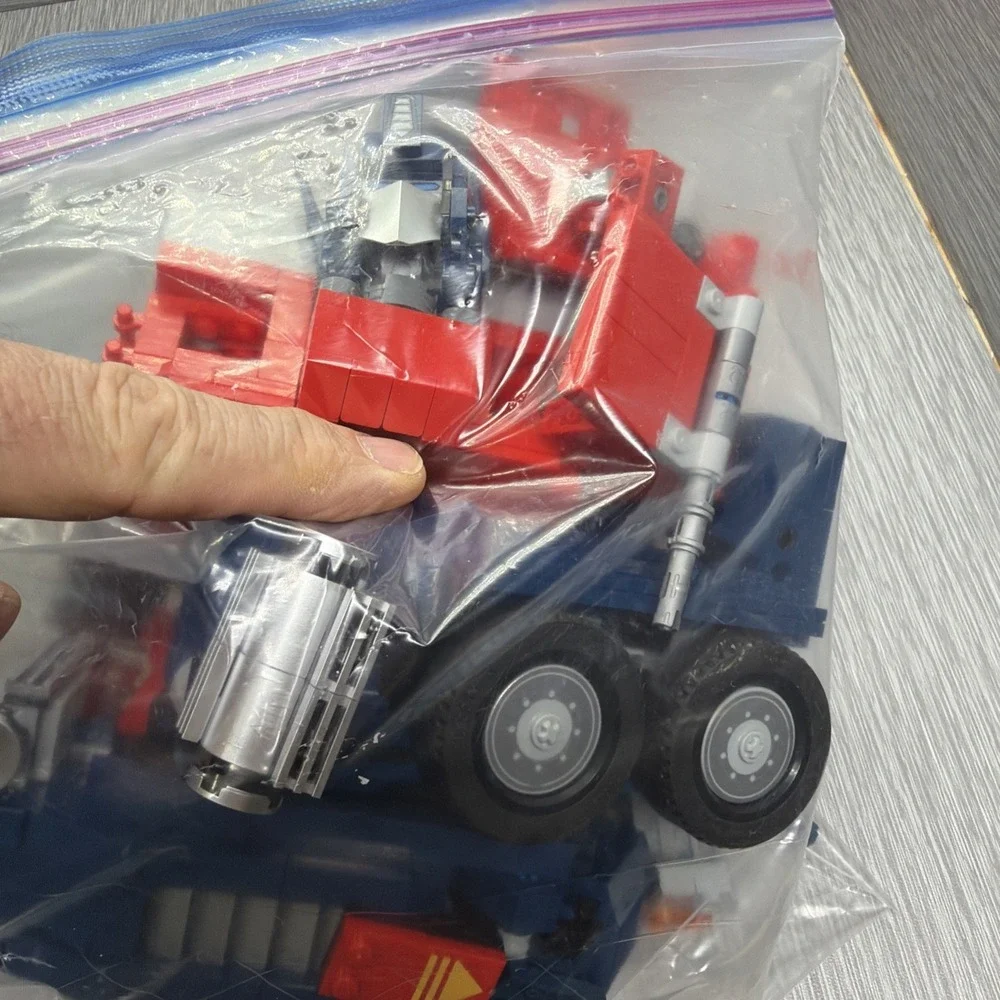 LEGO Optimus Prime Transformers 10302 Incomplete Parts Lot Partial Build